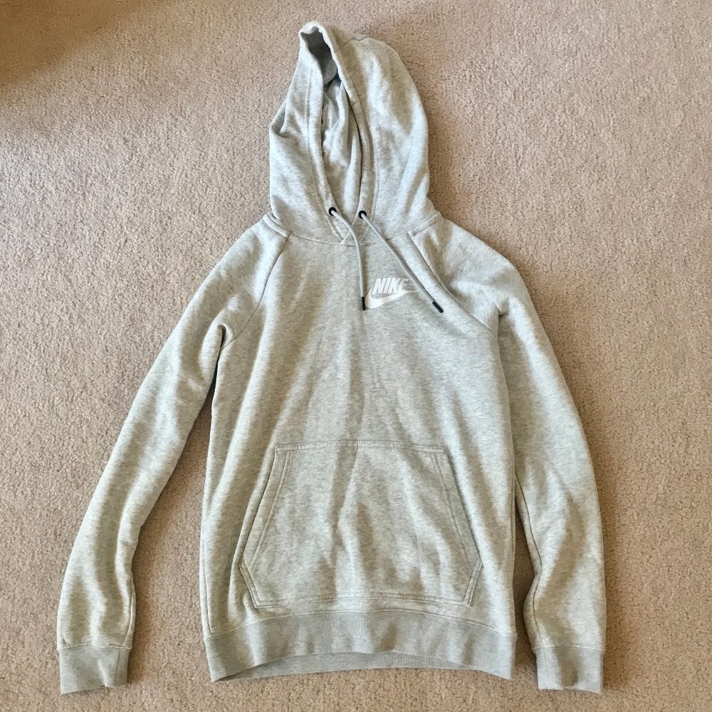 Nike Women's Grey Hoodie